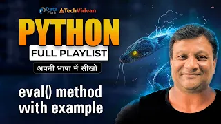 eval method in Python Use of eval Function in Hindi How to Read Expression in Python