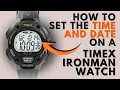 How to Set the Time Date on a Timex Ironman Watch
