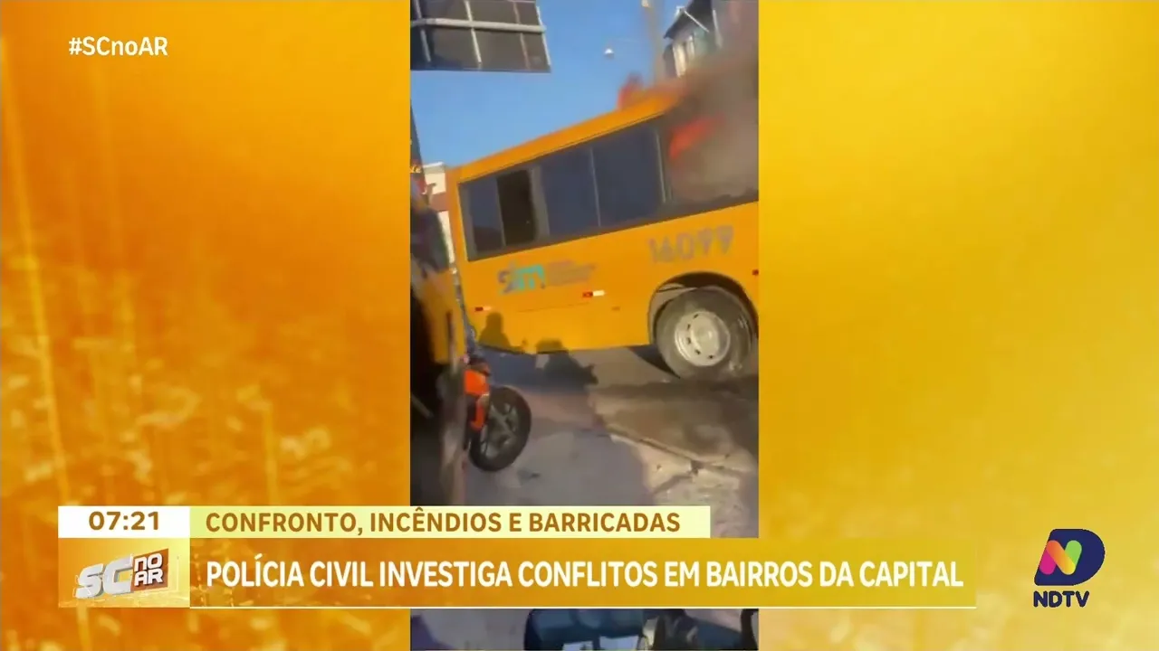 Confronto, incêndios e barricadas: Polícia Civil investiga conflitos em bairros da capital