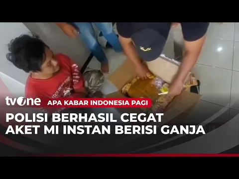 Bareskrim Bongkar Modus Mi Instan Berisi Ganja di Malang