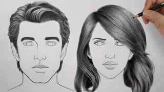How To Draw Hair Male Female Ultimate Tutorial 