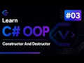 Learn C OOP - Constructor Destructor