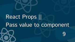 Full React Tutorial - props in react js props in react js functional component react Props