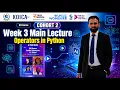 Operators in Python Explained Arithmetic Comparison Logical More AI Python Course - Week 3