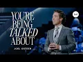 You re Being Talked About Joel Osteen