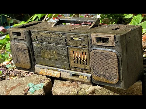 Download MP3 Restoration 1950s SONY sound system and speakers