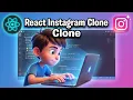 Build a React js Instagram Clone Web App in Browser With Authentication Database Using TypeScript