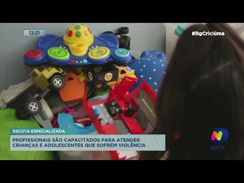 Profissionais de Içara são capacitados para atender crianças e adolescentes que sofrem violência