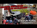 Lagu NGERI‼️SUASANA MENCEKAM EVAKUASI T48R4KAN KERETA BANDARA DENGAN TRUCK  DI STASIUN PORIS TANGERANG