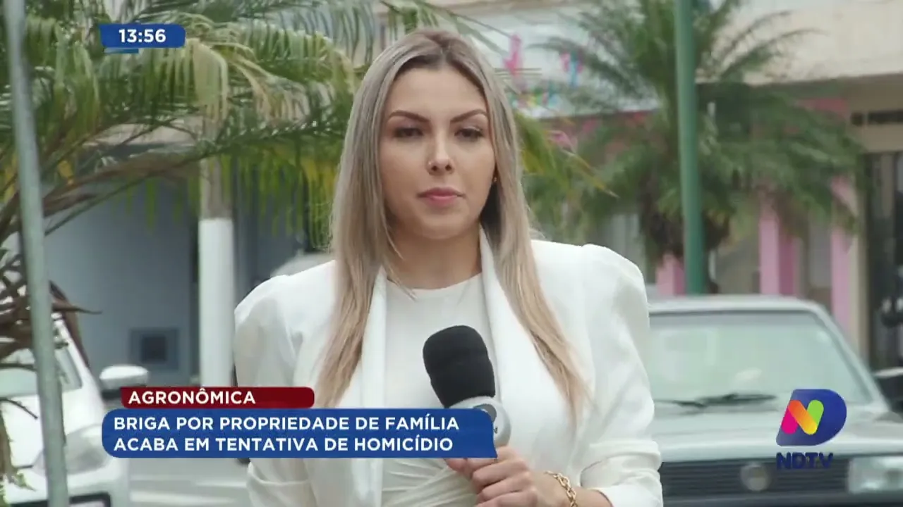 Agronômica: briga por propriedade de família acaba em tentativa de homicídio