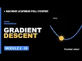 M2L5 Gradient Descent Explained Visually How Machine Learning Actually Learns ML free course AI