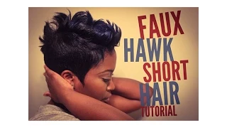 how to style your pixie haircut into a fauxhawk