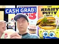 Wendy s KRABBY PATTY Kollab is a CASH GRAB Honest Review of Wendy s SpongeBob Promo