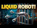 This Liquid Robot Splits Merges Oozes Through Bars