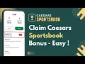 How to Claim Your Caesars Sportsbook Bonus