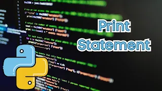 Python Print Statement for Beginners