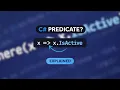 What is a Predicate in C Simple Explanation