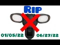 Ring floodlight Camera Won t Reset Need To Be Replace In Less Than 6 Month LifeHackster