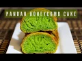 Vietnamese Pandan Honeycomb Cake Banh Bo Nuong Recipe