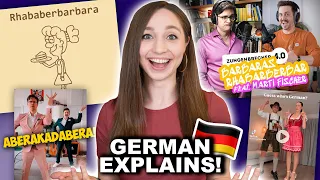 german reacts to the viral barbaras rhubarb bar song feli from germany