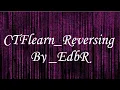 CTFlearn - Reversing By EdbR