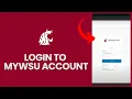 How to Login to MyWSU 2024