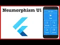 Neumorphism Ui in Flutter - How to make Responsive Ui in Flutter