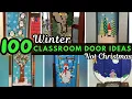 100 Really Creative Winter Classroom Door Ideas After Christmas to DIY During January 2026
