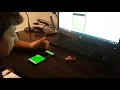 My first mobile application to control Microbit