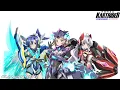 Forza Kartrider Symphogear Mega Pizzaplex Pilaf Alien Tetete Pop Song (Hoyoverse Anime Game)