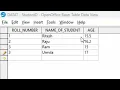 SQL view Creating table primary key etc in Open Office Base Database COMPUTEREXCELSOLUTION