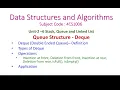 Deque-Double-Ended-Queue-2-6-Data Structures and Algorithms-Definition Applications types