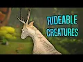 Making RIDEABLE CREATURES and camera effects for my game - Devlog