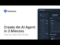 Build a Production-Ready AI Agent in 3 Minutes No Code Required