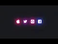Social Media Share Button - Using HTML CSS Codexbaba