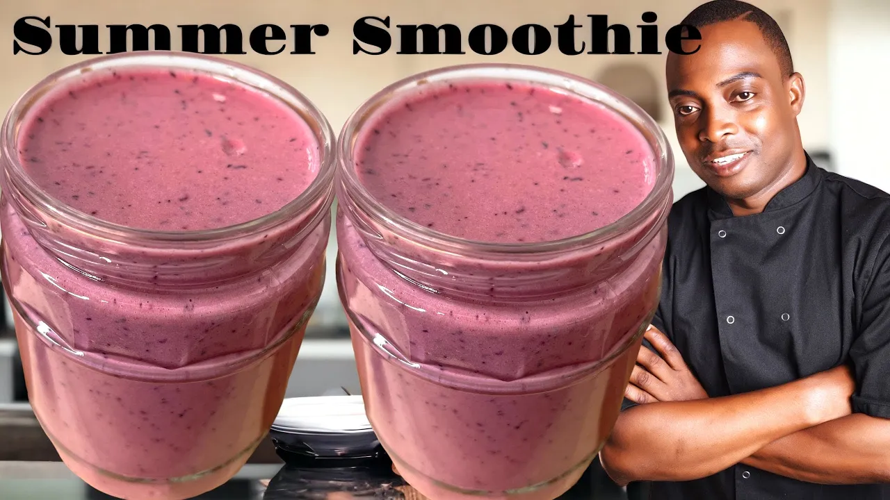 Blueberry smoothies sugar _Free Healthy smoothies recipe with milk!