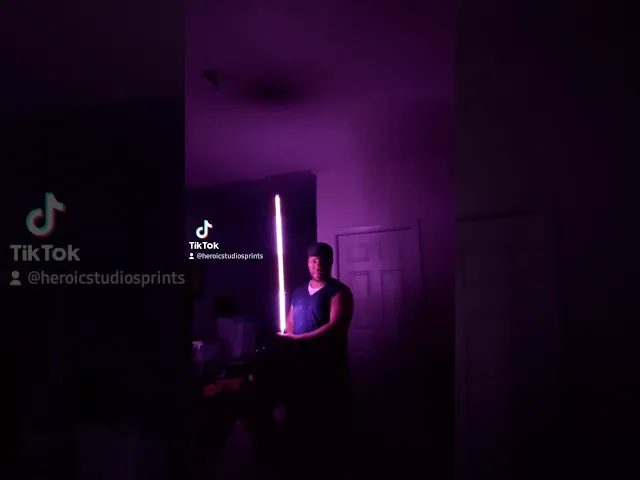 Blue Ranger Lightsaber with LEDs video thumbnail