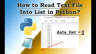 How to Read Text File Into List in Python