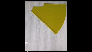 قص وخياطة بنطلون كلوش 