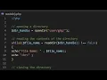 PHP readdir function