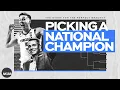 Bracket tip How to pick an NCAA tournament champ