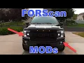 Ford F150 FORScan MODS