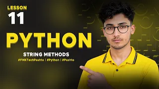Python in Pashto STRING METHODS in Python 11 FMK Tech -