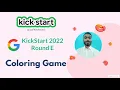 Coloring Game Google Kick Start 2022 Round E Kickstart 2022