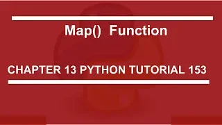 Map function Python tutorial 153