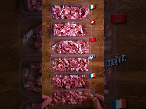 π Quel pays a les meilleurs lardons ?