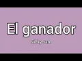 Nicky Jam - El Ganador (Letra) ♥️
