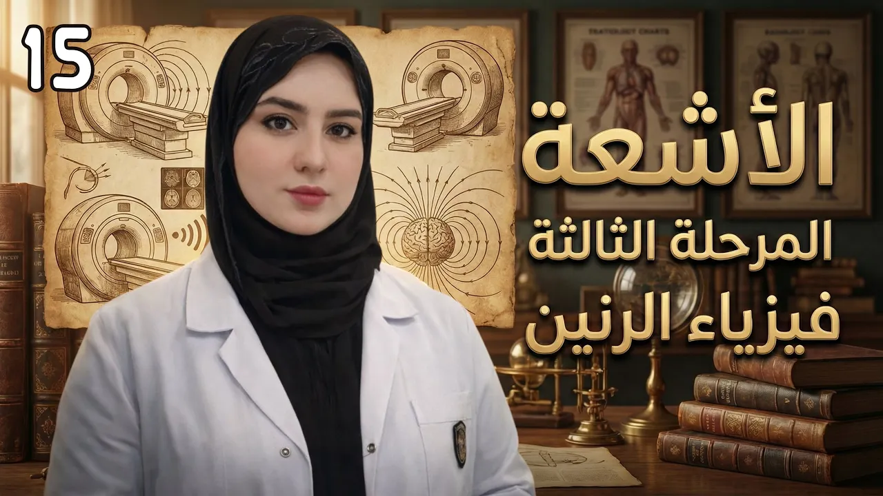 الاشعة | المرحلة الثالثة | فيزياء الرنين | K-SPACE | المحاضرة 15 والأخيرة