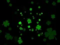 Copyright and royalty-free animated backgrounds Four leaf clovers