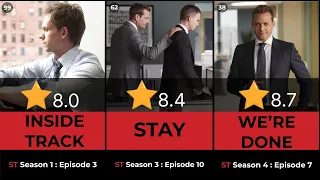 SUITS - All 134 episodes ranked from worst to best